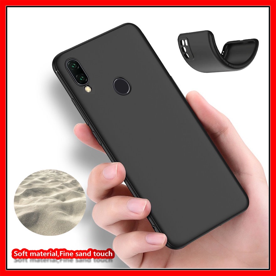 Xiaomi Redmi หมายเหตุ 7 Pro 7s M1901F7S M1901F71 M1901F7G HI Jelly Case Matte Finish ยืดหยุ่นนุ่มปกห