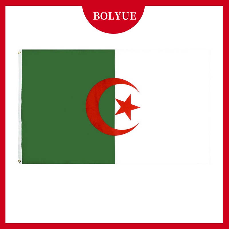 90*150 ซม. ธง Algeria 3*5Ft Algeria Country Banner
