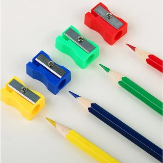 กบเหลาดินสอ สี่เหลี่ยม มาตรฐาน รุ่นประหยัด S0087 มีหลายสี เครื่องเขียน ของแจก ของแถม