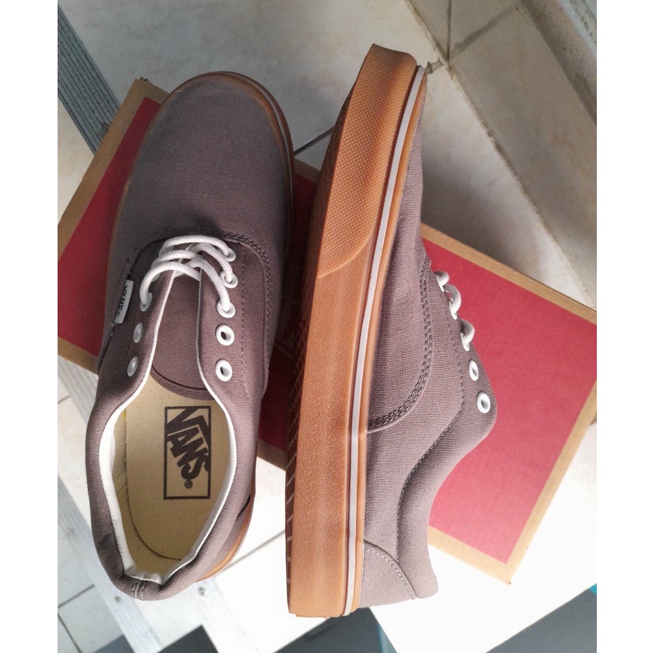 Pewter Grey Vans Rubber Shoes รองเท้าผ้าใบ Skate Shoe new