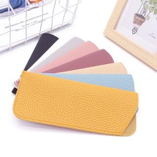 ส่งเร็ว🌼กล่องแว่นหนังPUแว่นกันแดดแว่นสายตายาวแบบพกพาแฟชั่นระ…