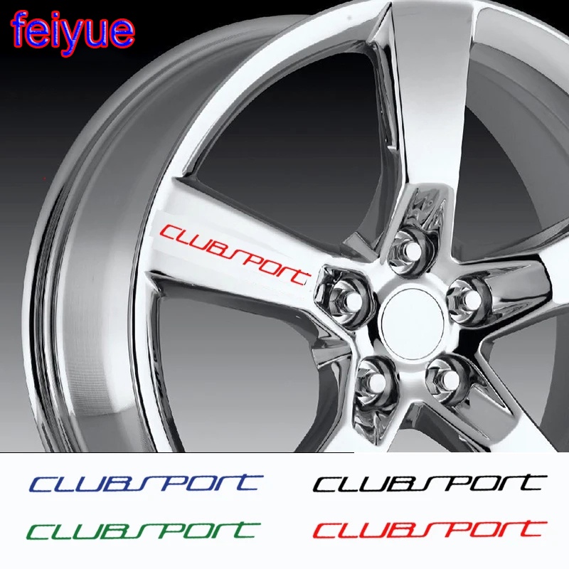4pcs Clubsport ขอบรถสติกเกอร์สําหรับ Volkswagen Golf5 Golf 6 Golf 7.5 MK6 MK7 MK5 MK4 MK3 MK2 Golf T