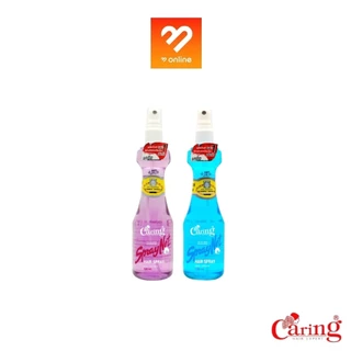 (ขวดใส) Caring Spray Net Caring 120/220 มล. แคริ่งสเปรย์เนท จัดแต่งทรงผม