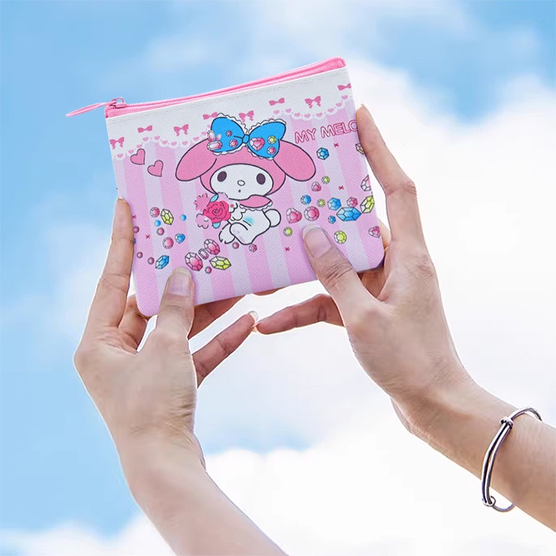 กระเป๋าสตางค์ น่ารักๆ ลายสวยๆ มาใหม่ กระเป๋าสตางค์ผู้หญิง ผ้า หนัง 1 ชิ้น ลายน่ารัก พร้อมส่ง