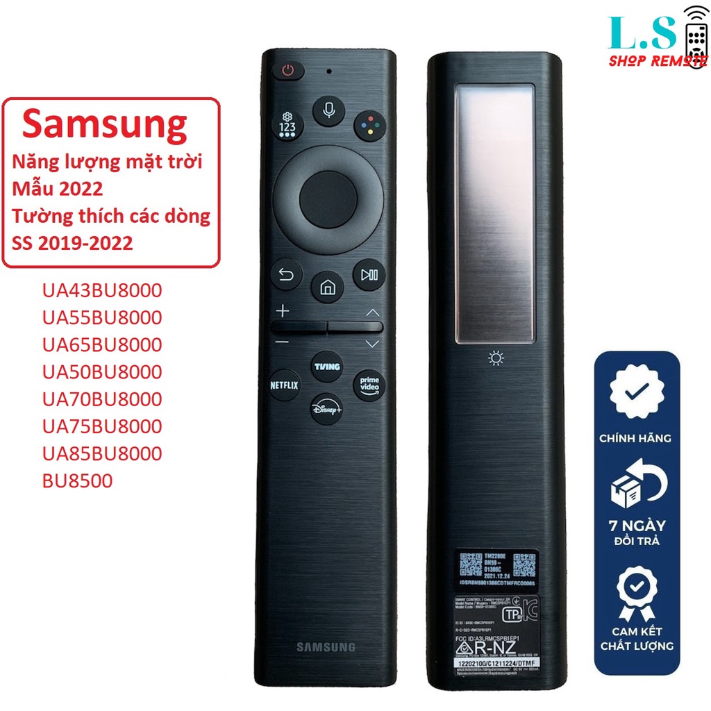 รูปแบบใหม่พลังงานแสงอาทิตย์ q70b QLED Samsung TV Control Samsung 75q70ba 85q70ba TV Remote Control.