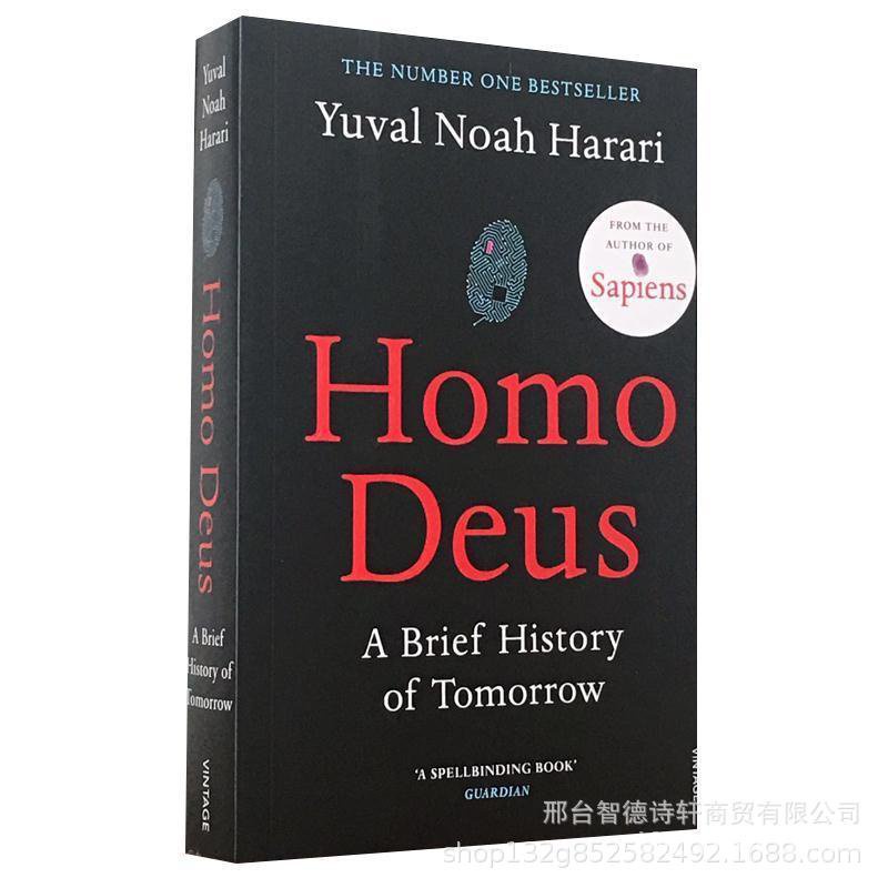 未来简史英文版 Homo Deus by Yuval Noah Harari 未来简史小说书