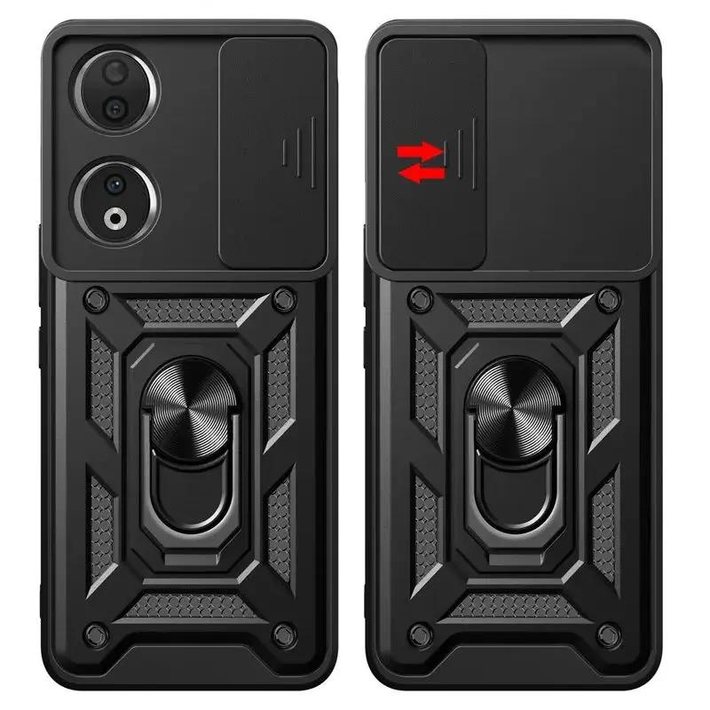 เคสมือถือ พร้อมแหวนแม่เหล็ก กันกระแทก สําหรับ Huawei Honor 90 Lite Honor90 Honor X6A X7 X8A X6S 4G X5 Plus