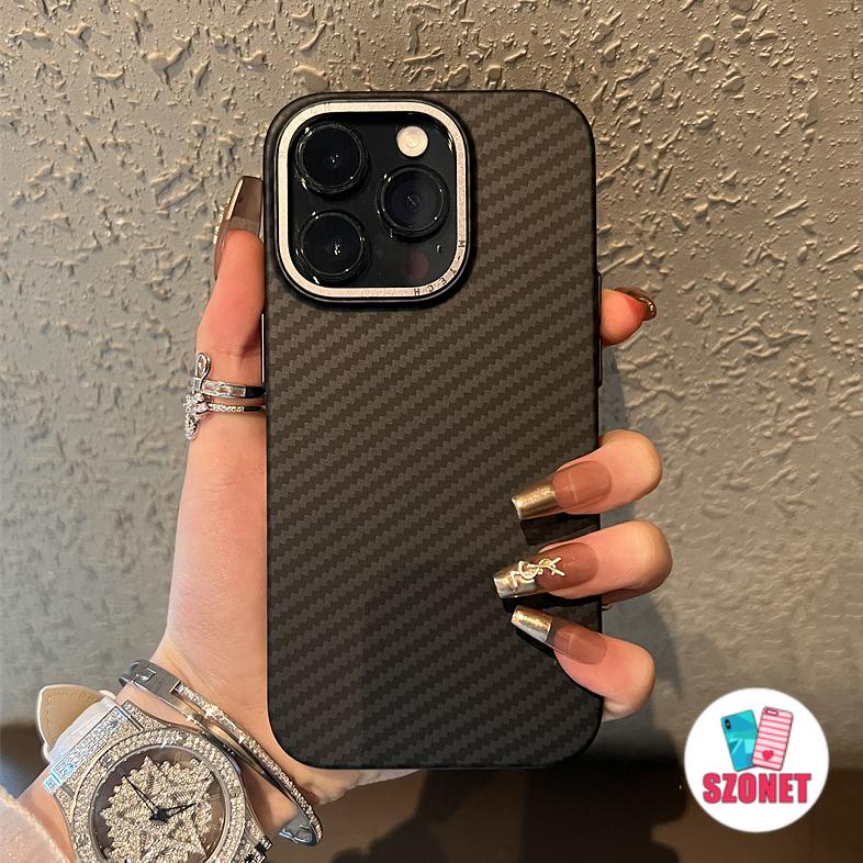 รูปแบบคาร์บอนไฟเบอร์นุ่มกันกระแทกเคสโทรศัพท์สําหรับiphone 16 15 14 13 12 11 Pro Max Mini XS XR X 8 7 6 6S Plus + SE 2020 รวมทุกอย่างฝาครอบโทรศัพท์ป้องกันการล่มสลาย