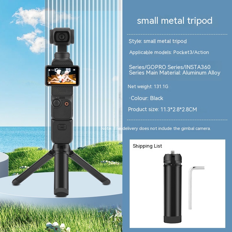 ขาตั้งกล้อง อุปกรณ์เสริม สําหรับ DJI OSMO POCKET 3 Tripod OM 6 Base GoPro ONE X2