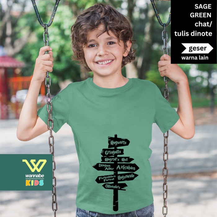 MAGIC H4RRYP0TTER 26 เสื้อยืดเด็ก Premium เสื้อผ้าเด็ก 2-12 ปี