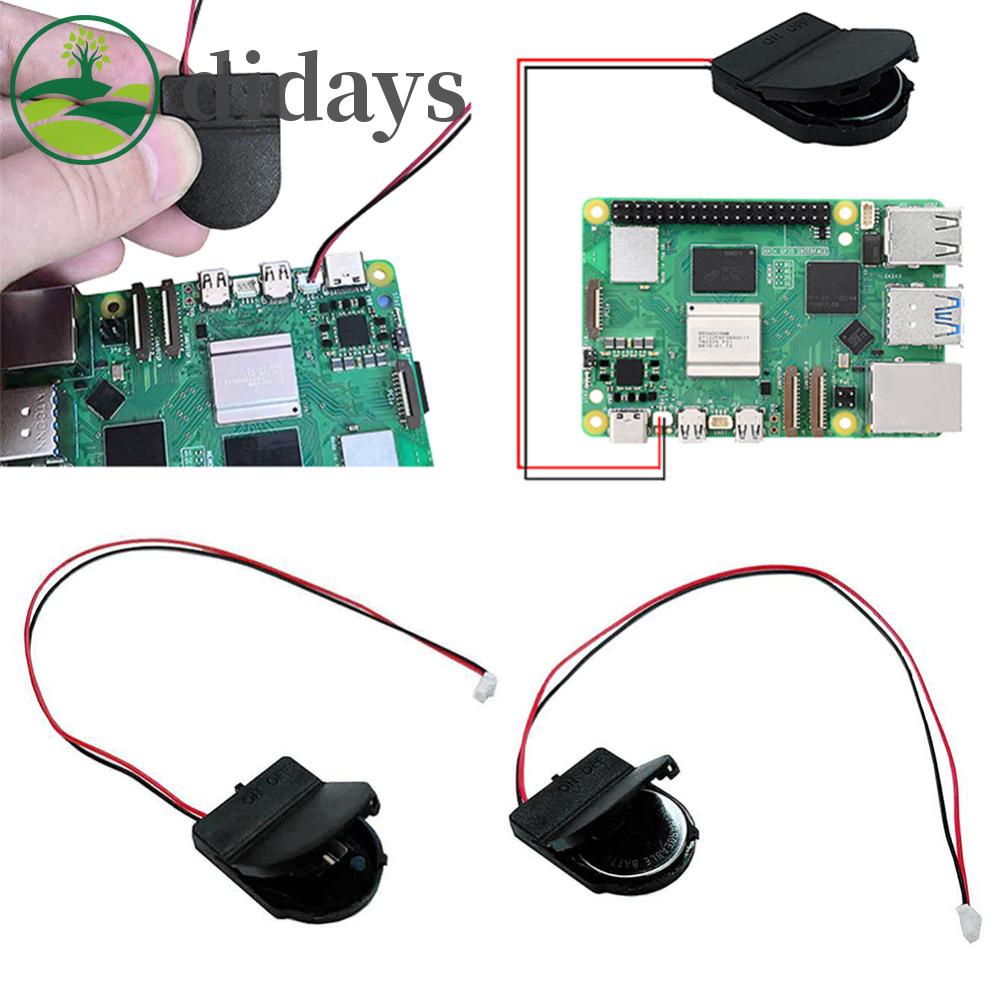 กล่องแบตเตอรี่นาฬิกาเรียลไทม์ สําหรับ Raspberry Pi 5 RTC RPI 5 Pi5