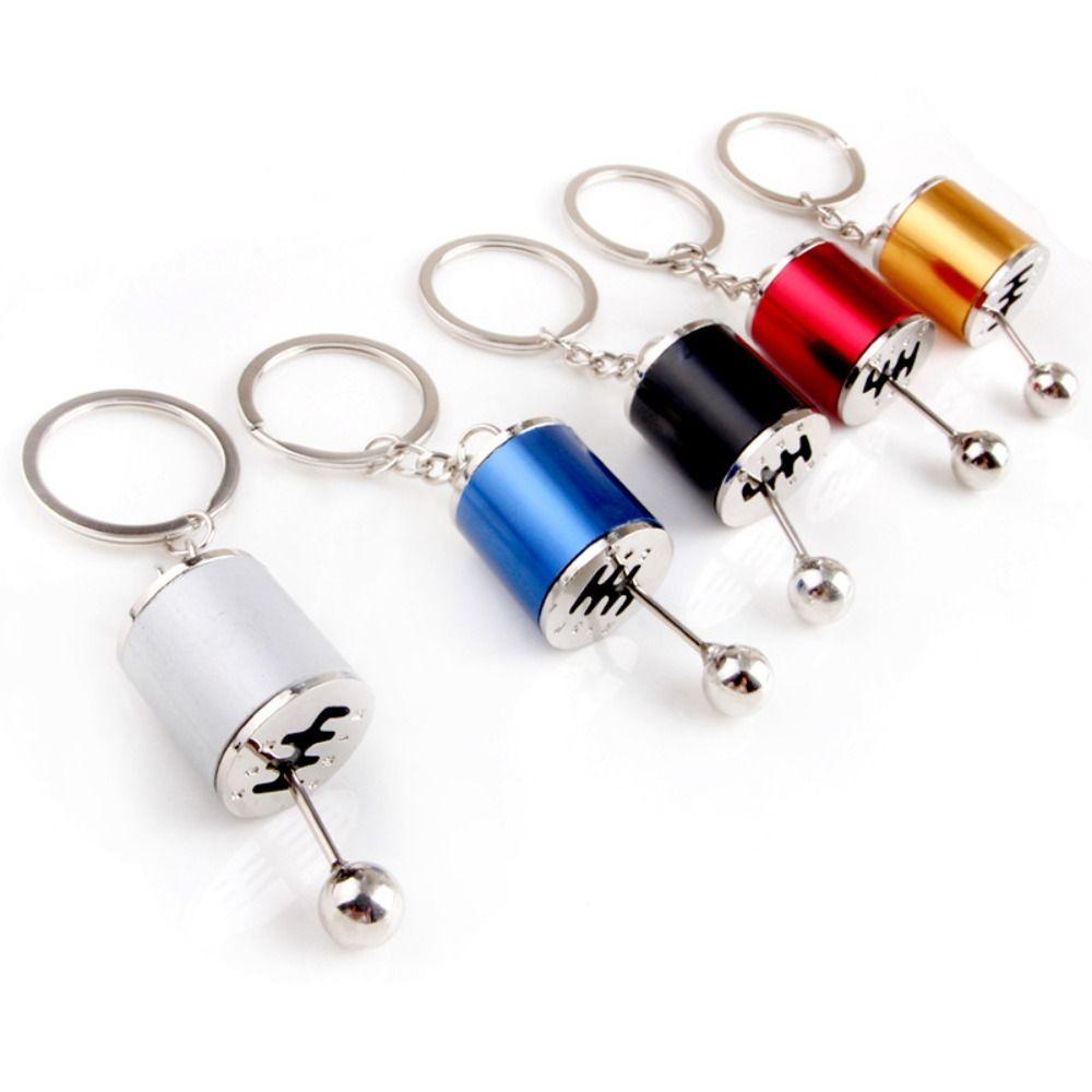 Wattle พวงกุญแจโลหะ จี้เปลี่ยนเกียร์ อะไหล่รถยนต์จําลอง พวงกุญแจของขวัญ พวงกุญแจรถสร้างสรรค์ - รูปที่ 4