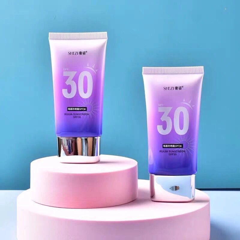 Shezi ครีมกันแดด ป้องกันรังสีอัลตราไวโอเลต SPF30 PUCG 2 In 1 สําหรับนักเรียน