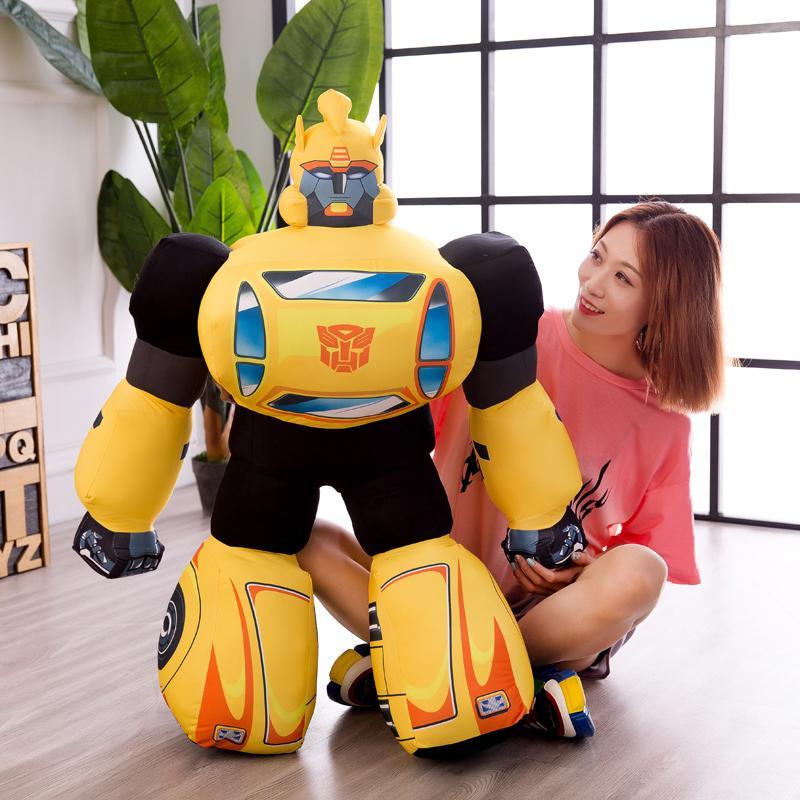 ของเล่นตุ๊กตา Transformers Autobot Optimus Prime Bumblebee ของขวัญ สําหรับเด็กผู้ชาย