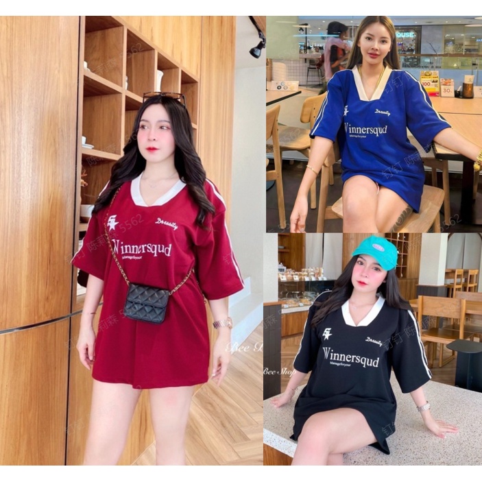 เสื้อยืดแขนสั้น คอวี ทรงหลวม ขนาดใหญ่ สไตล์อเมริกันเรโทร สําหรับผู้ชาย และผู้หญิง