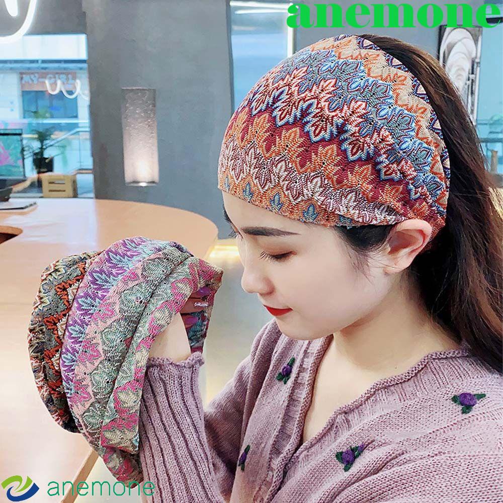 Anemone ที่คาดผม ตาข่าย กันลื่น ลูกไม้ ด้านข้างกว้าง อินเทรนด์ สําหรับผู้หญิง