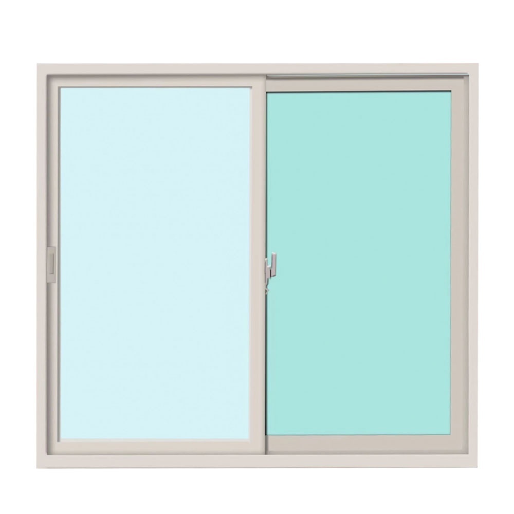 GlobalHouse WELLINGTAN (LIKE) หน้าต่างอะลูมิเนียม บานเลื่อน SS N-WGW1211-2P 120x110ซม. สีขาว สินค้าของแท้คุณภาพดี