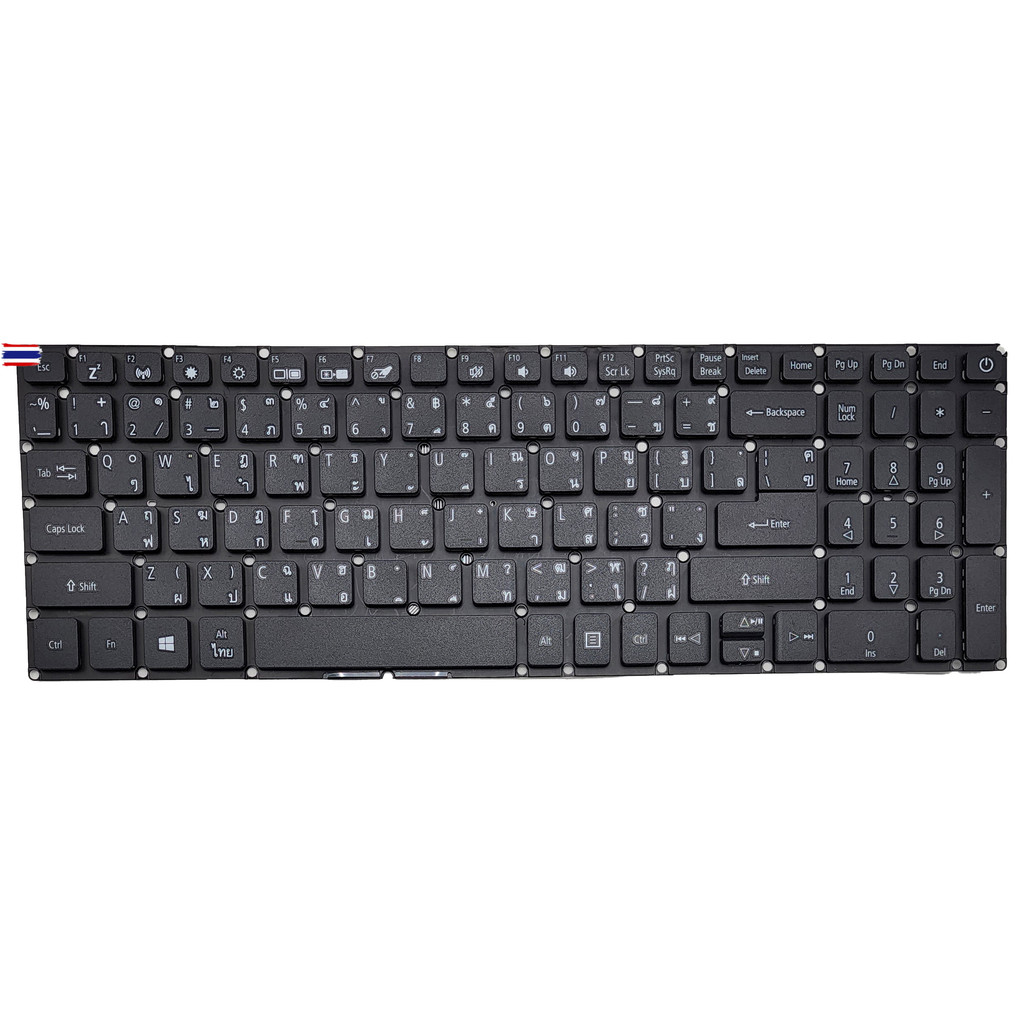 Keyboard Acer คีย์อร์ด เอเซอร์ Aspire A315 315-14 A315-41 A315-53 A515 A315-53G-38YX A315-41-R2L1 A5