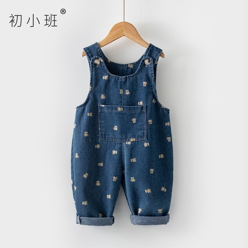 เด็ก Overalls Boys กางเกงเด็ก 2025 สไตล์ใหม่ One-Year-เก่ากางเกงเด็ก Baby Jumpsuit แฟชั่น