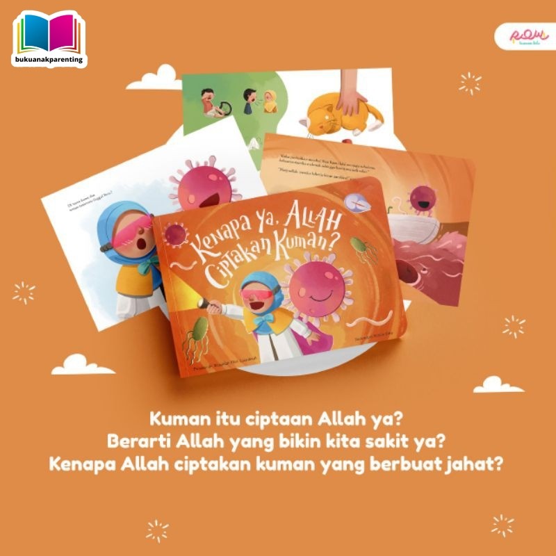 Boardbook Why is God Creates Germs - Tasmem