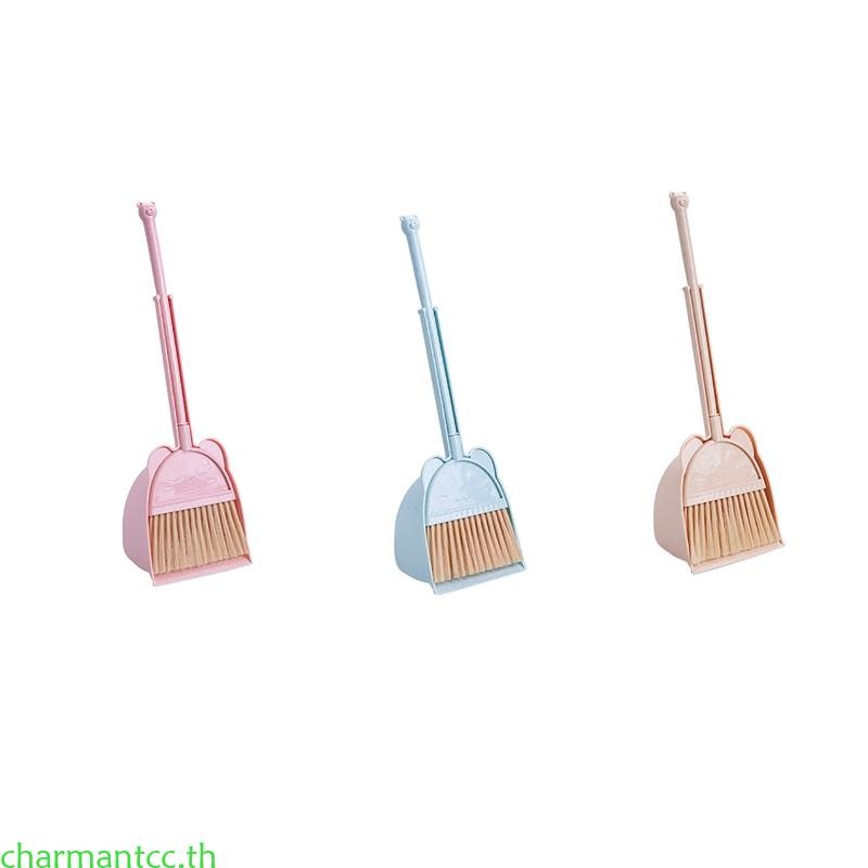 Children Small Broom and Dustpan Set Learning Sweeping Tool Toddlers Broom Kit