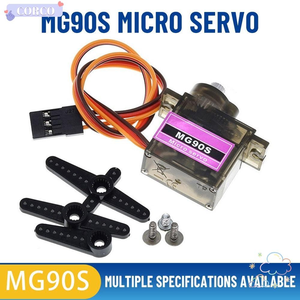 Corco MG90S สําหรับเฮลิคอปเตอร์ Rc Micro 9G Trex 450 9G Servo