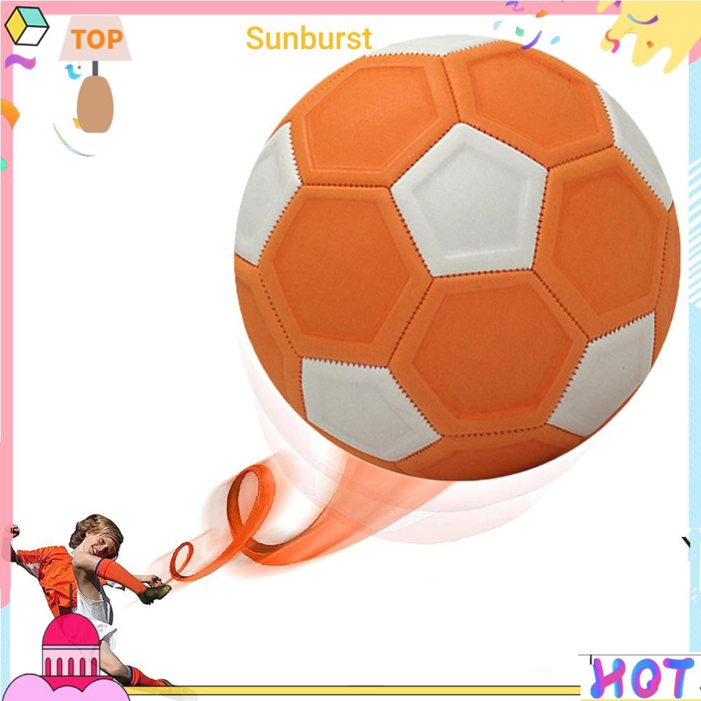 Curve Soccer Ball Swerve Soccer Ball Funny Curving Kick Ball สําหรับเด็กชายและเด็กหญิง [Sunburst11.t