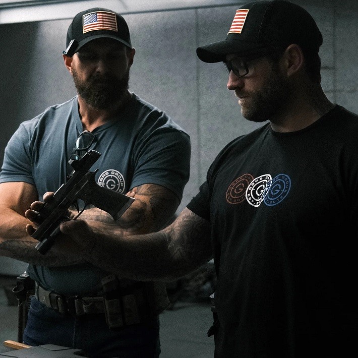 พร้อมสต็อกใหม่ Murray GBRS GROUP เสื้อยืดแขนสั้นผ้าฝ้ายผู้ชายทหาร 0211