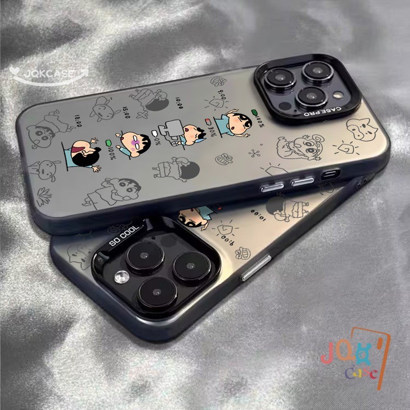 น่ารัก เคส ชินจัง สำหรับ Redmi A2 10C 9A 12 A10 10A  9C 9T 9 12C  Note 11 10 8 13Pro 9 11s 10s 12 Max Mi 11 นุ่มนวล เคส