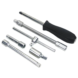 NO.7 ชุดเครื่องมือ บล็อกชุด ประแจ ชุดบล็อก 46 ชิ้น ขนาด 1/4 Socket Set ชุดเครื่องมือช่าง ชุดประแจซ่อมรถ