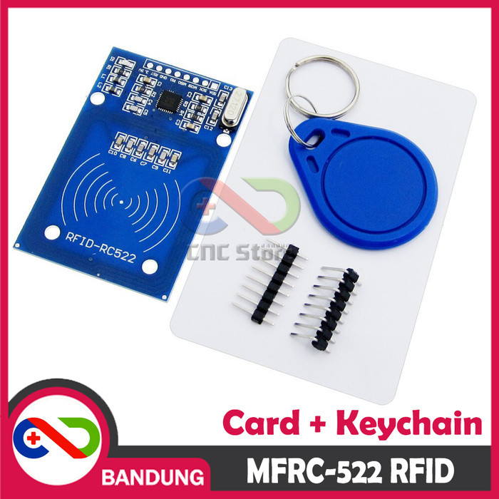 MFRC-522 RC-522 การ์ด RFID + KEYCHAIN SENSOR MODULE-A