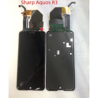 แผงหน้าจอสัมผัส Lcd ดิจิไทเซอร์ แบบประกอบเอง สําหรับ Sharp AQUOS R3 shv44