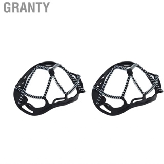 Granty Ice Snow Grips High Tension Spring Crampons for Jogging