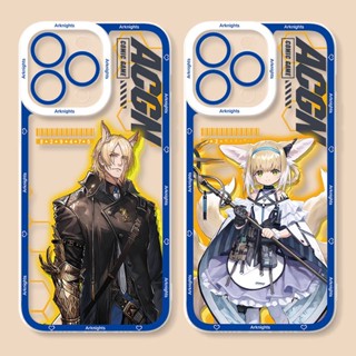เคสโทรศัพท์ OPPO แบบนิ่ม ใส ลายเกม Arknights น่ารัก