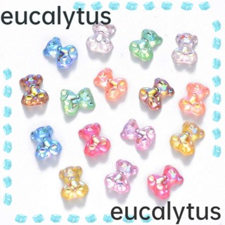 Eucalytus1 ตุ๊กตาหมีเรซิ่น ขนาดเล็ก สําหรับทําเครื่องประดับ สมุดภาพ DIY