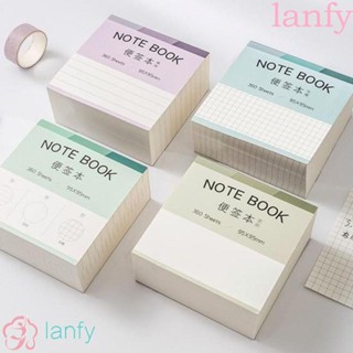 Lanfy กระดาษโน๊ต แบบหนา ไม่ติด 360 แผ่น