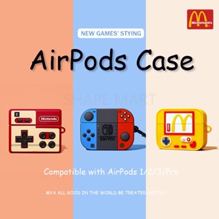 ใหม่ เคสหูฟัง ลายเกมคอนโซล สําหรับ AirPods3gen Mcdonalds 2021 AirPods3 AirPodsPro AirPods2gen