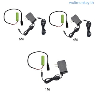 Wu เครื่องกําจัดแบตเตอรี่ 1 5V LR6 AA AC แบบเปลี่ยน 1xAA 1 5V