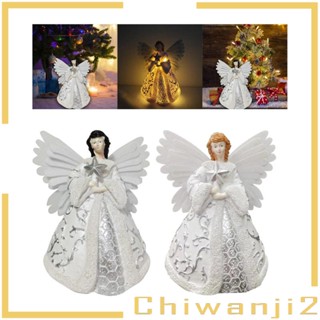 [Chiwanji2] ฟิกเกอร์นางฟ้า 20*16.5 ซม. สําหรับตกแต่งเทศกาล เก็บสะสม