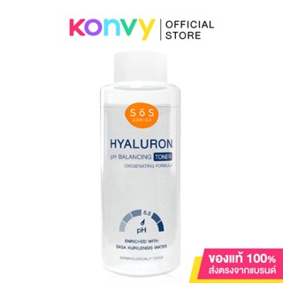 SOS Hyaluron pH Balancing Toner 300ml เอะสึโอเอะสึ โทนเนอร์สูตรไฮยาลูรอน อ่อนโยนแม้ผิวบอบบางแพ้ง่าย.