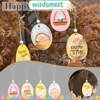 WISDOMEST ไข่อีสเตอร์ กระต่ายไม้ DIY ของขวัญสําหรับเด็ก