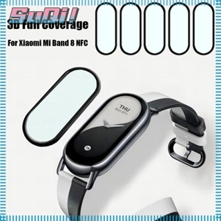 Suqi ฟิล์มป้องกันรอยนิ้วมือ อุปกรณ์เสริม สําหรับ Mi Band 8/8 NFC 5 ชิ้น