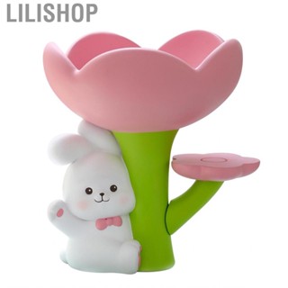 Lilishop Key Tray  Durable Rabbit Flower Candy Dish  Home Decoration for Office