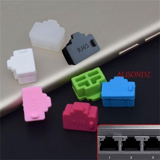 Alisondz ฝาครอบพอร์ตฮับอีเธอร์เน็ต RJ45 ตัวเมีย กันฝุ่น ทนทาน สําหรับแล็ปท็อป RJ45