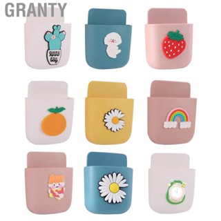 Granty Holders Wall Mount Adhesive Organizer Pen Storage Box Phone Holder for Office Home School