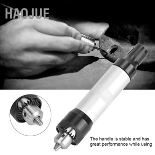 HaoJue สแตนเลสสตีล Handpiece Chuck สำหรับเพลาแบบยืดหยุ่นเครื่องเจียร Handle เครื่องมือ 0.3 ~ 6 มม