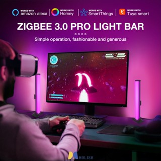 Zigbee 3.0 RGBcct 4W Light Bar Gledopto Dc5v Usb Tuya Smart Life Smartthing Homey Alexa AppเสียงรีโมทคอนโทรลRf Night Light MOLISA