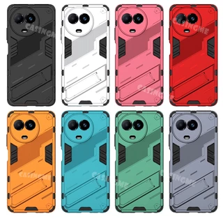 เคสมือถือ แบบแข็ง กันกระแทก 3D พร้อมขาตั้ง สําหรับ Realme 11 5G 2023 Realme 11 Realme11 11Realme 5G