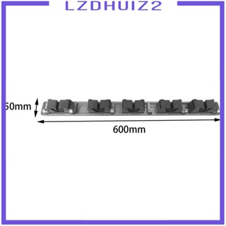 [Lzdhuiz2] ที่แขวนไม้กวาด โลหะ พร้อมตะขอ กันลื่น สําหรับบ้าน โรงรถ