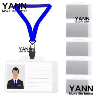 Yann1 ป้ายชื่อ แบบใส มองเห็นได้ชัด ปรับได้ อุปกรณ์เสริม สําหรับสํานักงาน